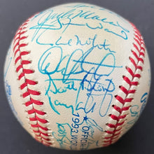 Load image into Gallery viewer, 1993 World Series Toronto Blue Jays Rawlings Team Signed Baseball Autographed
