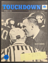 Load image into Gallery viewer, 1963 Canadian Football League Magazine Touchdown Vintage Canada Sports
