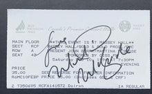 Load image into Gallery viewer, 1996 Martina McBride Autographed Music Ticket Signed Country Singer + John Berry
