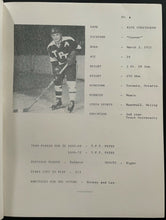 Load image into Gallery viewer, 1970/71 Peterborough Petes Vtg Hockey Roger Neilson Newsletter Media Guide OHA
