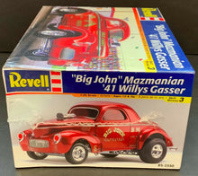 Load image into Gallery viewer, Revell Big John Mazmanian '41 Willys Gasser 1:25 Scale Model Car Kit Sealed Box
