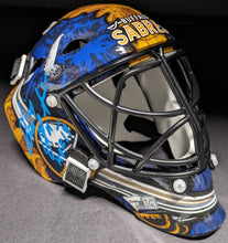 Load image into Gallery viewer, Dominik Hasek Buffalo Sabres Autographed Signed Mini Helmet Fanatics Holo NHL
