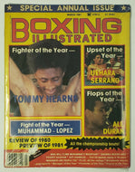 1981 Boxing Illustrated Magazine Fighter Of The Year Tommy Hearns / Muhammad Ali