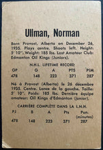 Load image into Gallery viewer, 1962 Parkhurst #21 Norm Ullman Detroit Red Wings NHL Hockey Card Vintage
