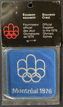 Load image into Gallery viewer, 1976 Official Summer Olympics Montreal Four Patches Partial Original Packaging
