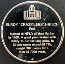 Load image into Gallery viewer, 1972 Elroy Hirsch Pro Football Hall Of Fame Medal Franklin Mint 1 Troy Oz NFL
