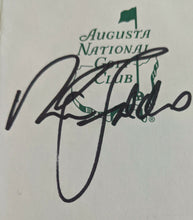 Load image into Gallery viewer, Masters Golf Champion Nick Faldo Autographed Signed Scorecard 1993 Issued
