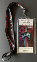 Load image into Gallery viewer, 2016 NBA All-Star Game Toronto Full Ticket Kobe Bryant Last Appearance Row 1
