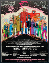 Load image into Gallery viewer, 1986 17th Annual San Diego Comic-Con Souvenir Comic Book Marvel Graphic Novel

