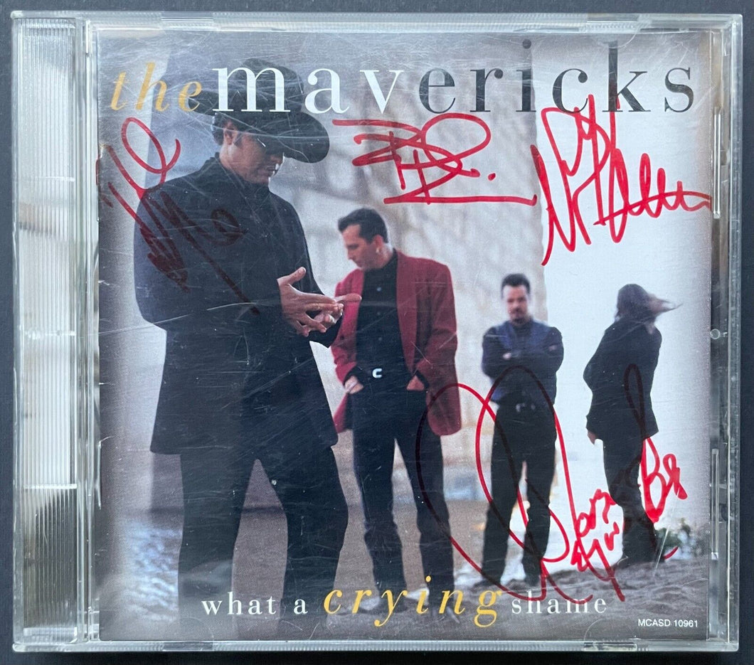 The Mavericks Autographed CD Booklet Signed Country Music CD Included