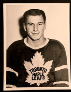 1954 Toronto Maple Leafs Larry Cahan  Original Turofsky Photo Vintage Hockey NHL