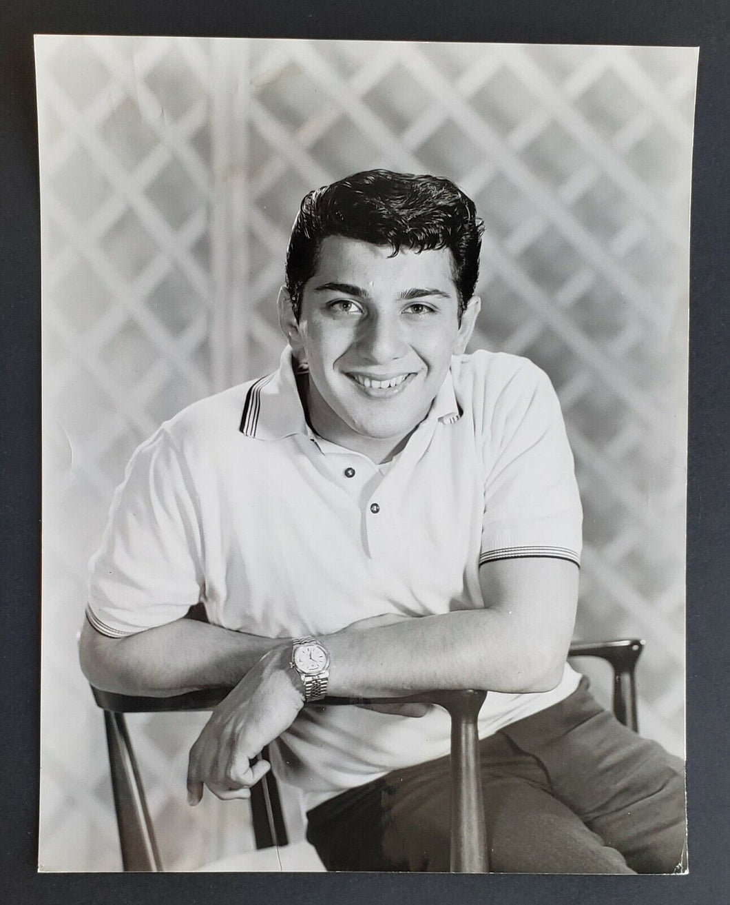1959 Canadian American Singer Paul Anka Press Photo Celebrity Hollywood Vintage