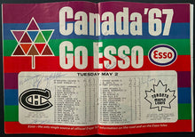 Load image into Gallery viewer, 1967 NHL Stanley Cup Clinch Program Team Signed x24 Maple Leafs Autographed JSA
