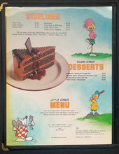 Load image into Gallery viewer, Don Cherry's Grapevine Restaurant Menu NHL Hockey Boston Bruins Vintage HNiC
