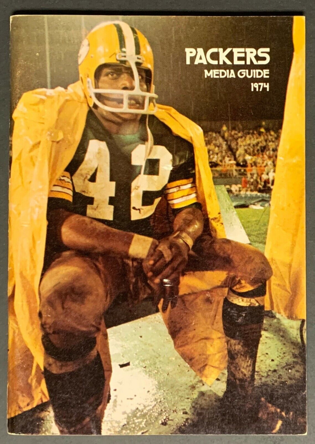 1974 Green Bay Packers Season Media Guide Vintage NFL Football Lambeau