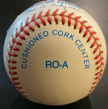 Load image into Gallery viewer, Eddie Murray Signed Gene Budig Baseball MLB Autographed Orioles HOFer JSA COA
