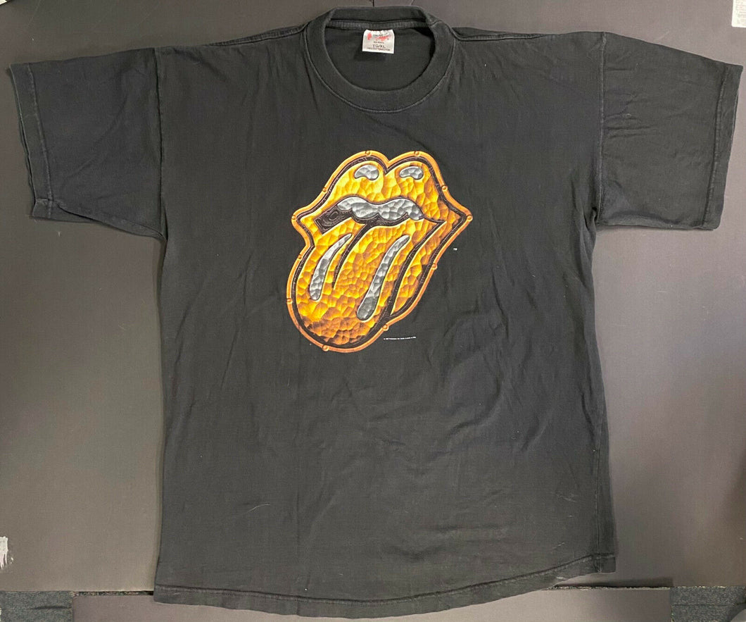 1997-98 Rolling Stones Bridges To Babylon Concert Tour Shirt Toronto SkyDome XL