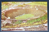 1960's Rose Bowl Stadium Pasadena California New Years Postcard Vintage