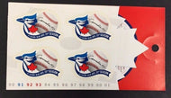 2001 Toronto Blue Jays Baseball 25th Anniversary Canada Post Stamp Set MLB VTG