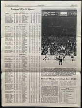Load image into Gallery viewer, 1971-72 New York Rangers NHL Hockey Newsletter Official Mailer Vintage MSG
