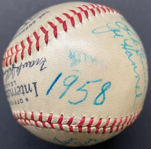 Load image into Gallery viewer, 1958 Toronto Maple Leafs Baseball Team Signed Ball Autographed x19 MILB LOA
