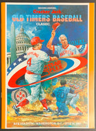 1983 2nd Annual Cracker Jack Old Timers Baseball Classic Program RFK Stadium