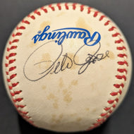 1982 Pete Rose + Mike Schmidt Autographed All-Star Game Baseball Signed MLB COA
