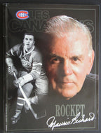 1993-1994 NHL Montreal Canadiens Magazine Maurice Rocket Richard Vintage Hockey