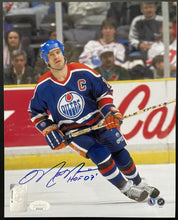 Load image into Gallery viewer, Mark Messier Autographed Edmonton Oilers Hockey Photo Signed 8x10 JSA
