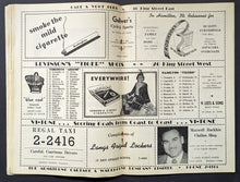 Load image into Gallery viewer, 1946 CFL Football Hamilton Tigers Vs Toronto Argonauts Vintage Rare Program
