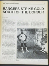 Load image into Gallery viewer, 1987 Arlington Stadium MLB Souvenir Program Texas Rangers vs California Angels
