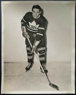 1940's Team Issued Toronto Maple Leafs Photo Max Bentley Vintage NHL Hockey