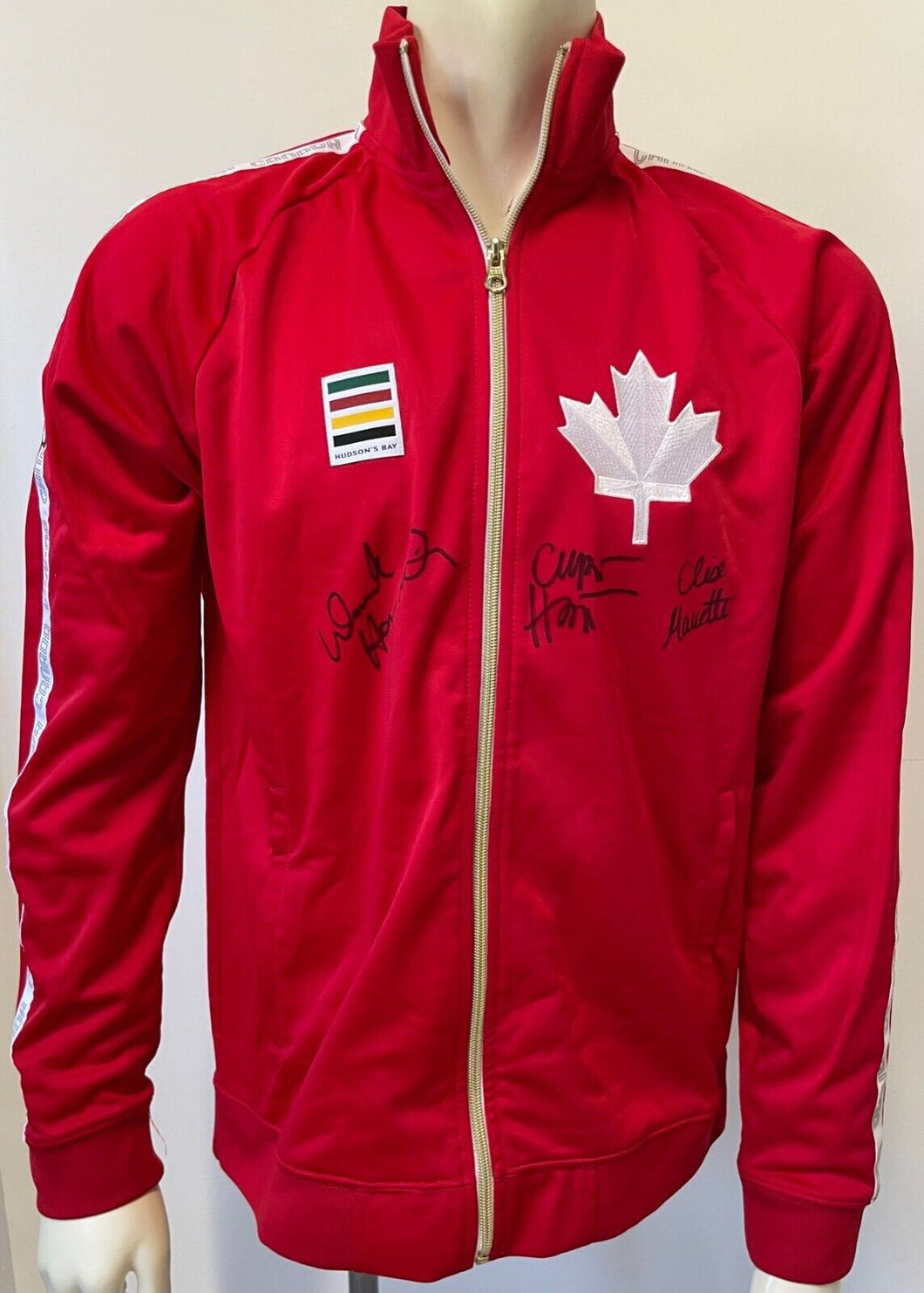 2015 Pan American Games Toronto Autographed Canada Podium Jacket LOA Olympics