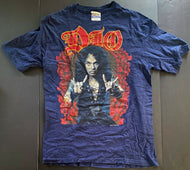 Ronnie James Dio Sacred Heart Tour 1985 Concert T-Shirt Original Vintage Large