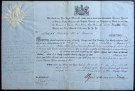 Governor General Province Of Canada Signed Autographed Commission Earl Elgin JSA