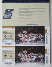 Load image into Gallery viewer, 2004-2005 Toronto Maple Leafs Full Season Ticket Book 2 Seats 45 NHL Home Games
