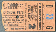 Load image into Gallery viewer, 1976 Neil Sedaka Concert Ticket Stub Canadian National Exhibition Show Vintage
