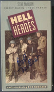 1962 Hell Is For Heroes VHS + Sleeve Bob Newhart Autographed/ Signed Vintage