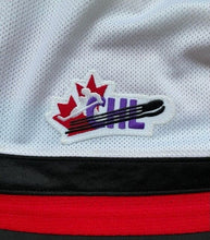 Load image into Gallery viewer, Lucas Lessio Signed Team Orr Game Issued CHL Top Prospects Hockey Jersey LOA OHL
