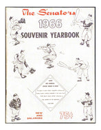 1966 MLB Baseball Washington Senators Souvenir Yearbook Texas Rangers Vintage