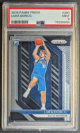 2018 Panini Prizm Luka Doncic Rookie Card PSA Graded 9 Mint Slabbed NBA