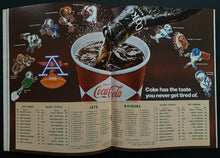 Load image into Gallery viewer, 1968 AFL Championship Game Program New York Jets Oakland Raiders NFL Football

