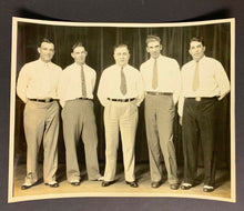 Load image into Gallery viewer, 1936 Mel Ott, Carl Hubbell + Original New York Giants World Series Press Photo
