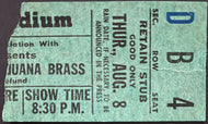 1968 Tijuana Brass With Herb Albert Concert Ticket Toronto Varsity Stadium