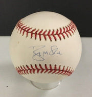 Brian McRae Autographed American League Rawlings Baseball Sweet Spot