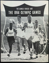 Load image into Gallery viewer, 1956 Summer Olympics Preview Booklet USA Team Issued Department Of Defense
