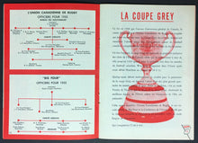 Load image into Gallery viewer, 1955 CFL Football Big Four Yearbook Media Guide French / English Vintage Argos
