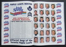 Load image into Gallery viewer, 1998 Maple Leaf Gardens NHL Program Toronto Leafs v NY Rangers Armstrong Gretzky
