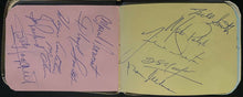 Load image into Gallery viewer, 1960&#39;s NHL Hockey Multi Signed Autograph Book x63 Tim Horton HOFs Beckett LOA
