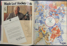 Load image into Gallery viewer, 1981 Maple Leaf Gardens NHL Program Toronto Leafs vs St. Louis Blues Dave Babych
